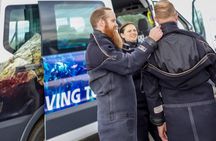 Diving Between Tectonic Plates