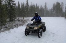 ATV Safari on Ice and Snow