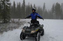 ATV Safari on Ice and Snow