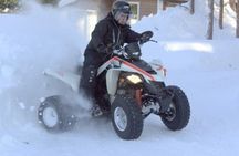 ATV Safari on Ice and Snow