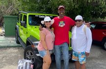 Half Day Cultural Jeep Beach Adventure - 4 Hr Tour St. Thomas