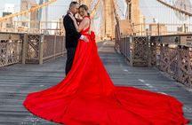 NYC: Private Photoshoot in a Handmade Flying Dress