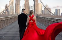 NYC: Private Photoshoot in a Handmade Flying Dress
