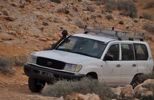 2 days tour to Douz & Ksar Ghilan oasis.
and an overnight in the sahara under bedouin tent ..
Dinner in the camp, 
Private Jeep - with english speaking guide.