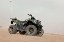 Private quad ride in the desert of the palm grove