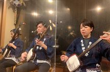 Asakusa: Live music performance over traditional dinner