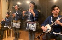 Asakusa: Live music performance over traditional dinner