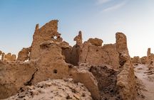 From Siwa: 2-Day Desert Safari, City Guided Tour, Salt Lakes & 1 night camping