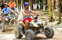 Horseback Riding, ATV (shared), Cenote & Zipline Combo 4X1 from Playa del Carmen