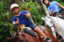 Horseback Riding, ATV (Shared), Cenote & Ziplines - Adventure from Cancun