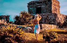Visit Tulums Mayan Ruin Snorkeling with Turtles with from Cancun