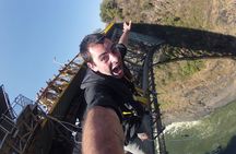 Bungee Jumping Off The Victoria Falls Bridge