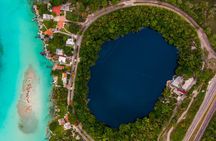 Bacalar Lagoon Tour! Kayak & Cenote Azul + Round Transportation From Cancun