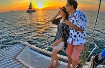 Private Exclusive Sundowner catamaran with Dinner & Transfer