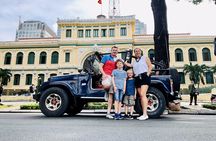 Ho Chi Minh City Private Half-Day Tour by U.S Army Jeep