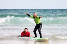 Private Family / Small-Group Surf Lesson (max. 4) in Newquay.