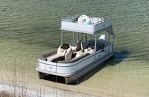 Destin- Private Chartered Slide Pontoon Boat-Up to 6 Guests 