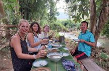 Full Day Visit & Cook at Local family' farm and Hiking to Kuang si waterfalls 