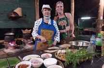 Home-cooked dinner & Baci ceremony with Villagers in Ban Nasang