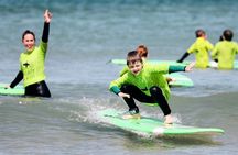 Private Family / Small-Group Surf Lesson (max. 4) in Newquay.