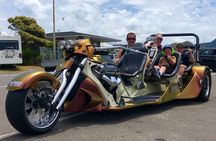 TAURANGA SHORE EXCURSION: V8 TRIKE - 1.5 hour City Sites