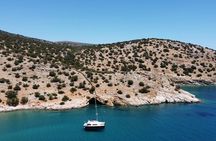 Full Day Yacht Tour in Catamaran Naxos Greece