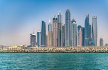 Modern Dubai Skyline Tour incl. 60-min Marina Boat Cruise
