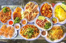 Da Nang: Seafood dinner, night market, sightseeing by night