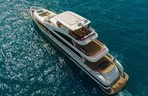 Dubai Harbour Super Yacht Experience with gourmet & Drinks 