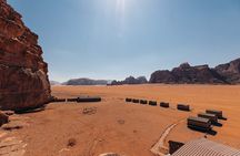 1 Day & 1 Night | Stay & Jeep + Camel Tour in Wadi Rum | Magic Bedouin Star