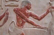 Full-Day Private Tour Giza Pyramids Saqqara and Memphis ( Included BBQ lunch )