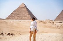 Full-Day Private Guided Camel Ride, Museum & Pyramids Tour in Cairo