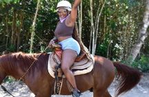 Horseback Ride, ATV's (Shared), Ziplines & Cenote Swim! From Cancun & Riviera