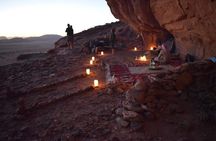 Wadi Rum Jeep Tour with Cave Camping, Save 30%