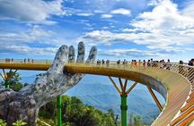 PRIVATE Half day to Golden Bridge Bana hill from Danang City