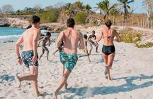 Blue Apple Beach Day: Sun, Music & Adventure from Cartagena