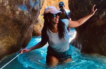 La Leona waterfall adventure hike half day 