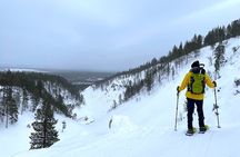 Guided Snowshoeing Tour In Pyhätunturi