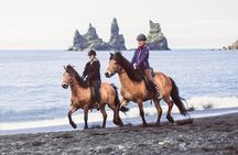 Black Sand Beach Horse Riding Tour from Vik