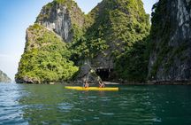 The utmost luxury Halong Bay cruise full day: route avoid crowded