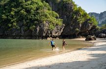 The utmost luxury Halong Bay cruise full day: route avoid crowded