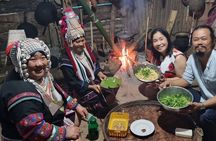 Come to Akha Village see Cooking eatting and dancing with Akha people