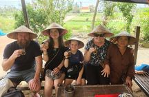 Hoi An Countryside Tour with Bamboo Basket Boat Rowing , Buffalo Ride, Farming