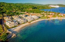Las Palmas Beach and Roatan Island Brewing Company Private Tour with Guide
