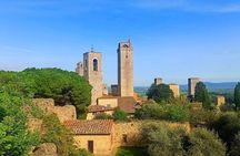 PRIVATE TRANSFER from Florence to Siena with stop in S Gimignano & Monteriggioni
