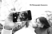 Photoshoot session by professional photographer in Kanazawa