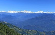 Mt Everest view from Nagarkot -hiking to Changu UNESCO site