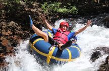 La leona waterfall hike & river tubing full day