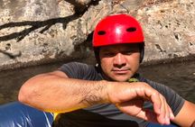 La leona waterfall hike & river tubing full day
