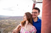 Hot Air Balloon Flight in Cappadocia with Champagne 